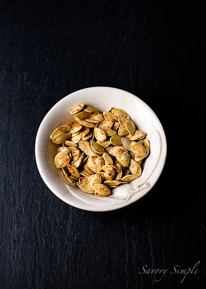 Sriracha Maple Pumpkin Seeds Savory Simple