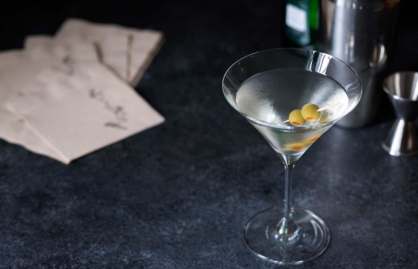 The Classic Martini + The Dirty Martini Savory Simple