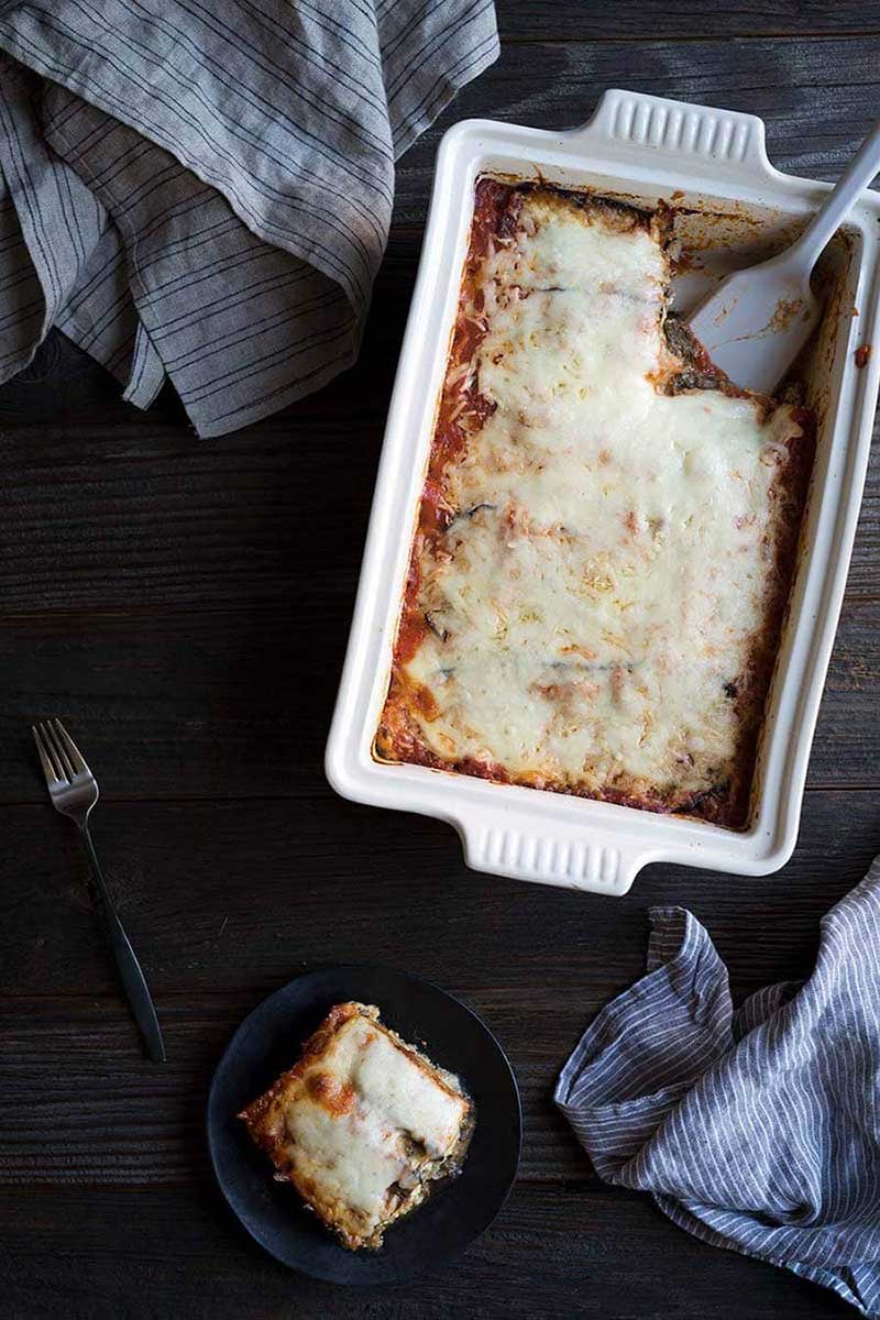 Eggplant Lasagna Recipe {Vegetarian Meals} - Savory Simple