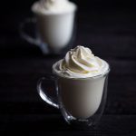 An easy, decadent white hot chocolate recipe.