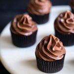 Sexy chocolate cupcakes that are perfect for Valentine's Day.